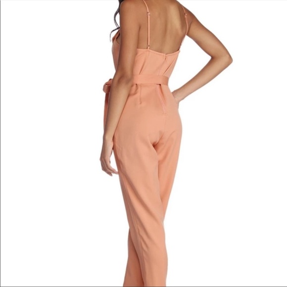 Peach🍑 Adjustable Strap•Jumpsuit✨New & Never Worn - Picture 2 of 5